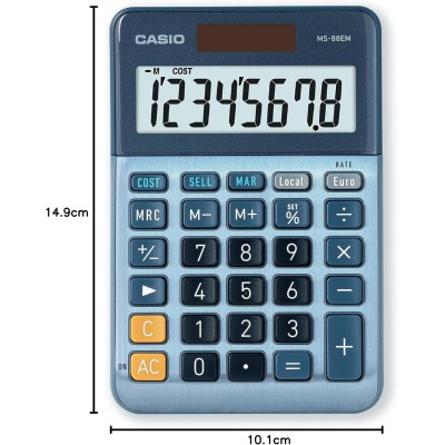 Calculatrice Casio Calculatrice de bureau MS-88-EM